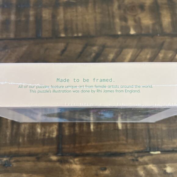 Fits Oasis Puzzle, Art by Rhi James, 500 Piece Sealed Frameable Nature Mountain - Picture 5 of 5